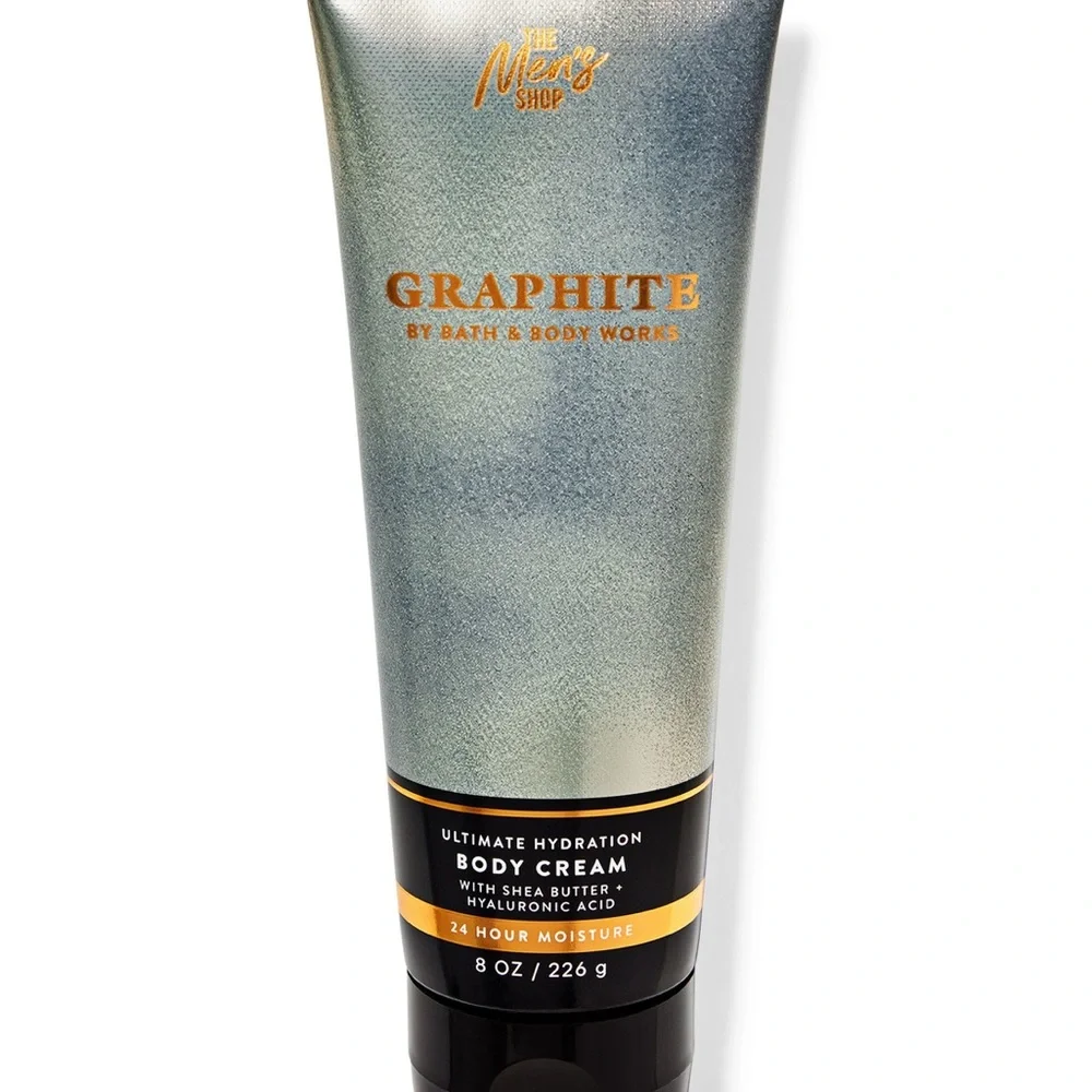 New mens Graphite Body Cream‎ - Silver and Black